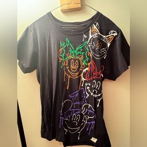 Disney L Glow-In-Dark Minnie Mouse Shirt (N)